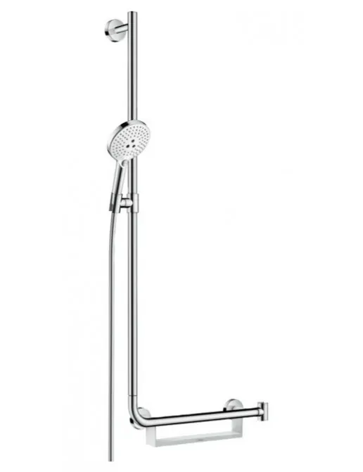 Hansgrohe Raindance Select S Brausenset 3jet mit Brausen-/ Haltestange weiss/chrom