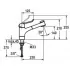 KWC VITA PRO Einhebel Küchenarmatur A230 mit Auszugsbrause Skizze