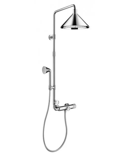 ShowersFront Showerpipe mit Thermostat und Kopfbrause