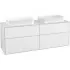 Finion Waschtischunterbau Glossy White