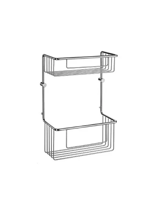 Seifenkorb doppelt 320 mm, chrom