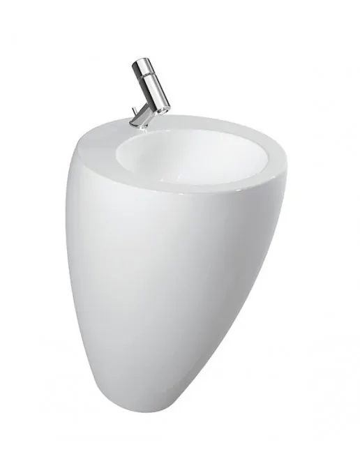 Laufen Il Bagno Alessi One Waschtisch 520 x 530mm, mit Ablaufventil