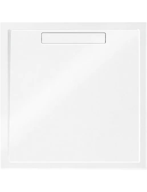 Villeroy & Boch Squaro Super Flat Duschwanne, alpin white