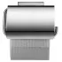 Papierrollenhalter mit Deckel, chrom