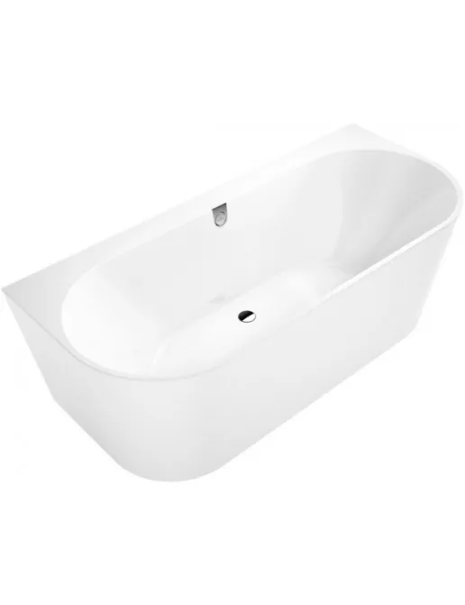 Villeroy & Boch Oberon 2.0 Duo Vorwand-Badewanne, weiss