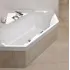 Villeroy & Boch Squaro Duo Sechseck-Badewanne, Muster