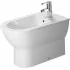 Stand-Bidet Compact 370 x 630 mm, mit/ohne WonderGliss, weiss