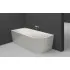 Schmidlin Sella Shape Left Duo Badewanne, weiss