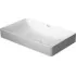 Duravit DuraSquare Aufsatzbecken geschliffen, 600 x 345 mm, mit/ohne WonderGliss, weiss