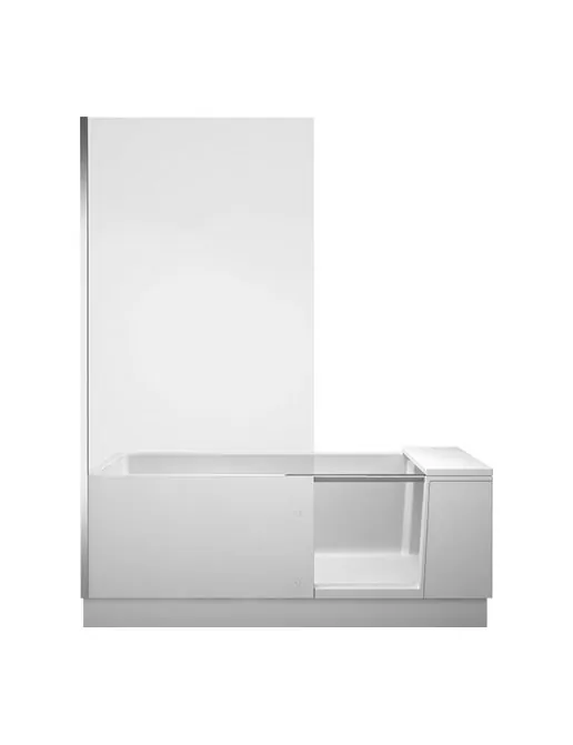 Duravit Shower + Bath Badewanne mit Duschzone