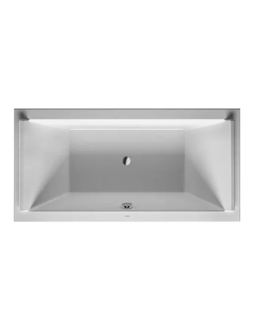 Duravit Starck Einbau-Badewanne Rechteck, 1800 x 900 mm