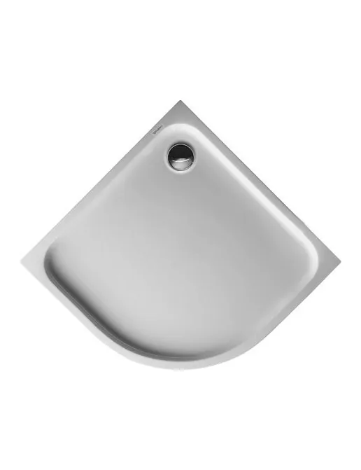 Duravit D-Code Viertelkreis-Duschwanne, 900 x 900 mm