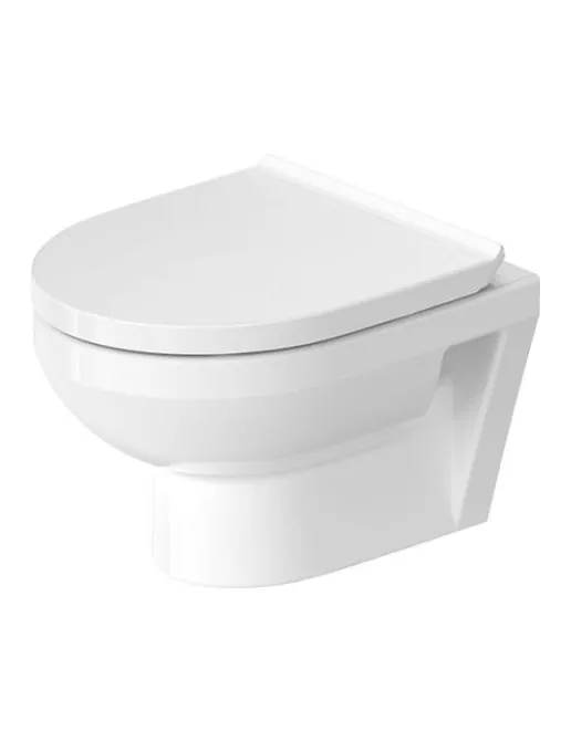 Wand-Tiefspül-WC Compact Duravit Rimless®, 365 x 480 mm