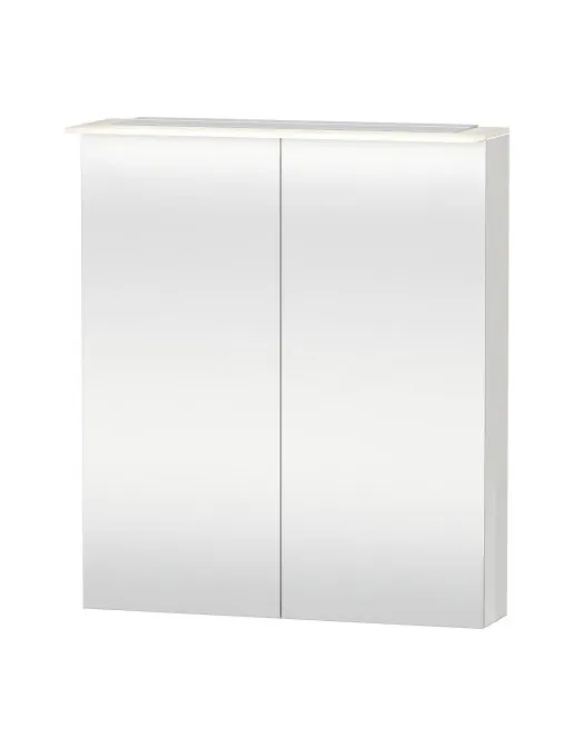 Duravit Happy D.2 Spiegelschrank, Weiss Hochglanz, 650 mm