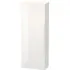 Duravit Happy D.2 Halbhochschrank, Weiss Hochglanz, links