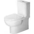 Stand-WC Kombination Duravit Rimless®, 365 x 650 mm