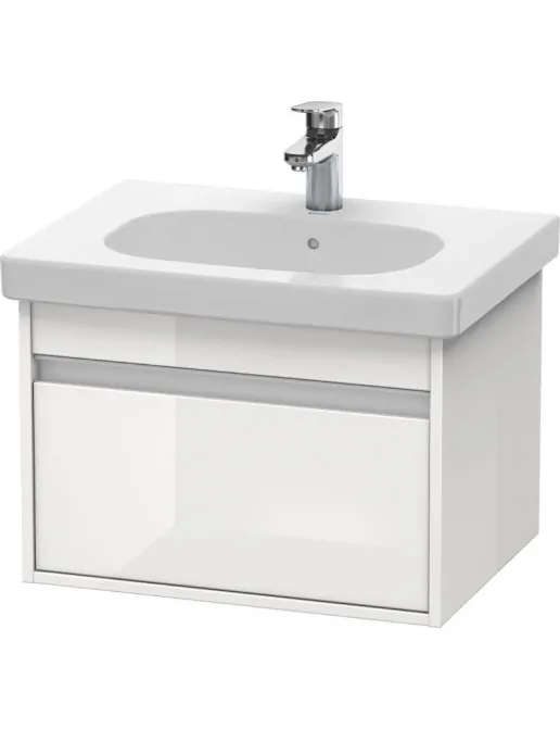 Duravit Ketho Waschtischunterbau 500, Weiss Hochglanz