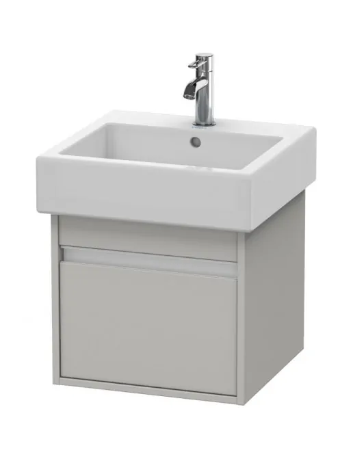 Duravit Ketho Waschtischunterbau 1 Tür, 450 x 440 mm, Betongrau