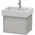 Duravit Ketho Waschtischunterbau 1 Tür, 550 x 440 mm, Betongrau