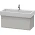 Duravit Ketho Waschtischunterbau 1 Tür, 950 x 440 mm, Betongrau