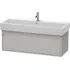 Duravit Ketho Waschtischunterbau 1 Tür, 1150 x 440 mm, Betongrau