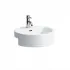 Laufen Living City Halbeinbauwaschtisch weiss 460mm