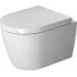 Wand-Tiefspüler-WC Compact Duravit Rimless®