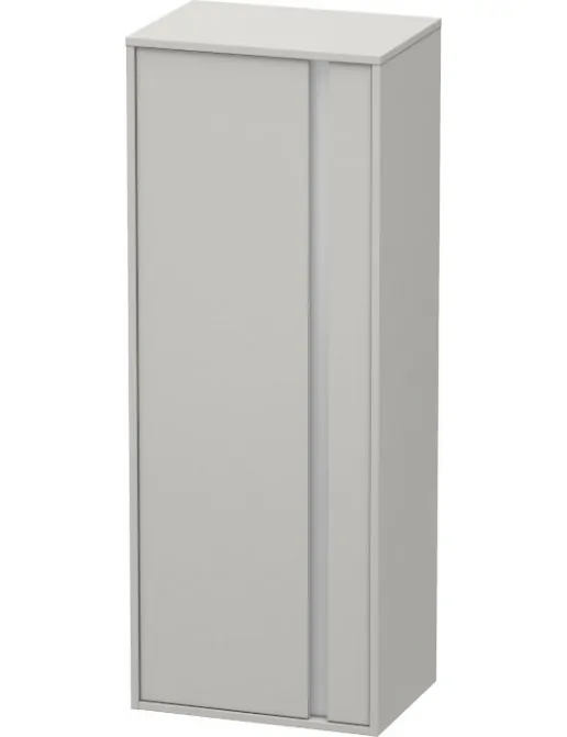 Duravit Ketho Hochschrank 1-türig, 1320 x 500 mm, Links, Betongrau