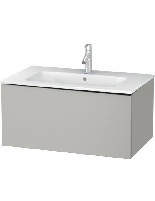 Duravit L-Cube Waschtischunterbau 1 Auszug, Breite: 820 mm, Betongrau