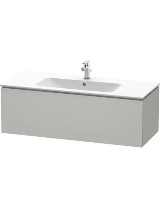 Duravit L-Cube Waschtischunterbau 1 Auszug, Breite: 1220 mm, Betongrau