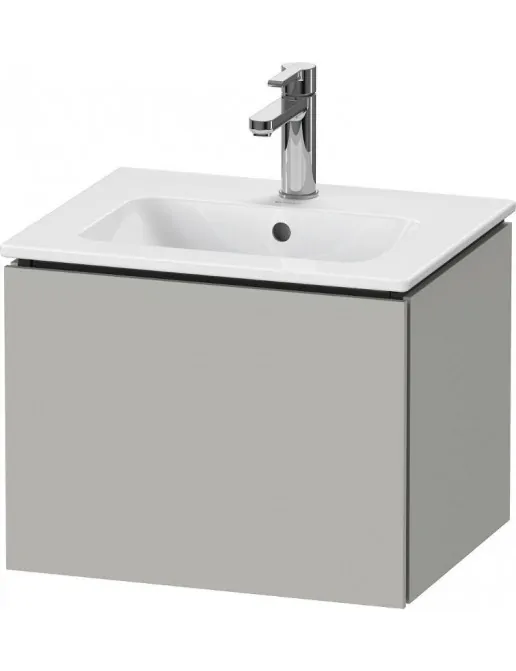 Duravit L-Cube Waschtischunterbau Compact 1 Auszug, Breite: 520 mm, Betongrau