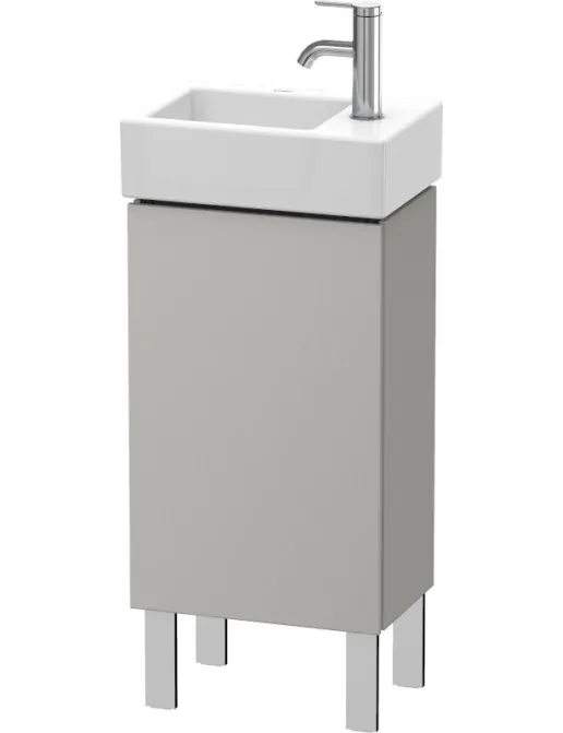 Duravit L-Cube Waschtischunterbau stehend, 1 Tür L/R, Breite: 364 mm, Betongrau