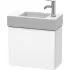 Duravit L-Cube Waschtischunterbau 1 Tür L/R, B: 480 mm, Weiss matt