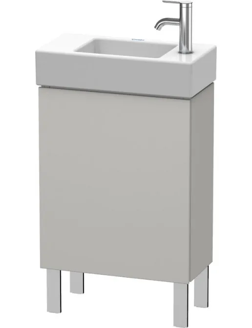 Duravit L-Cube Waschtischunterbau stehend, 1 Tür L/R, B: 480 mm, Betongrau