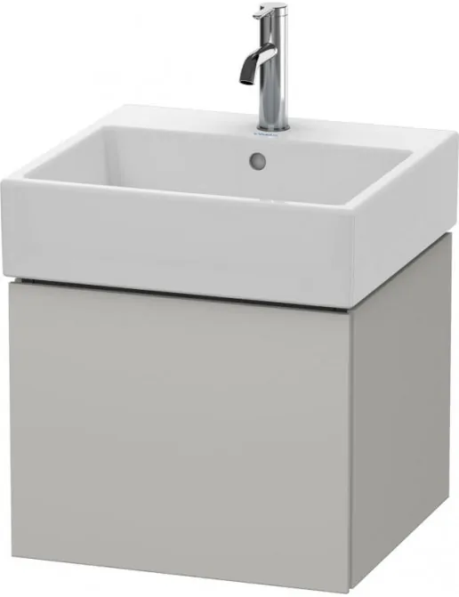 Duravit L-Cube Waschtischunterbau 1 Auszug, B: 484 mm, Betongrau