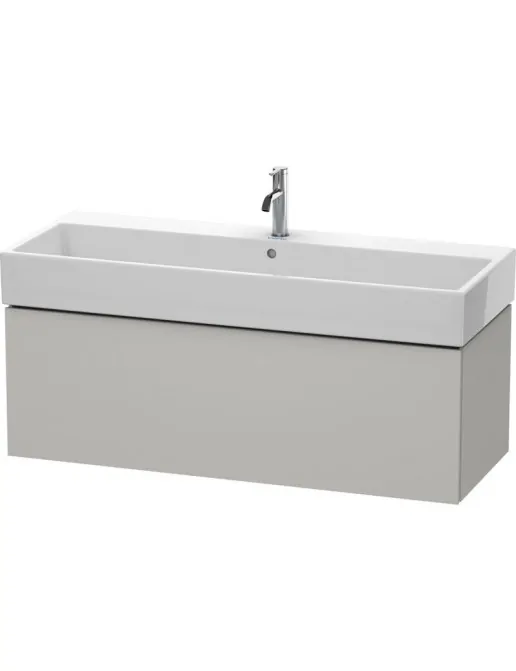 Duravit L-Cube Waschtischunterbau 1 Auszug, B: 1184 mm, Betongrau