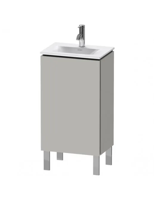 Duravit L-Cube Waschtischunterbau bodenstehend, 1 Tür L/R, B: 440 mm, Betongrau