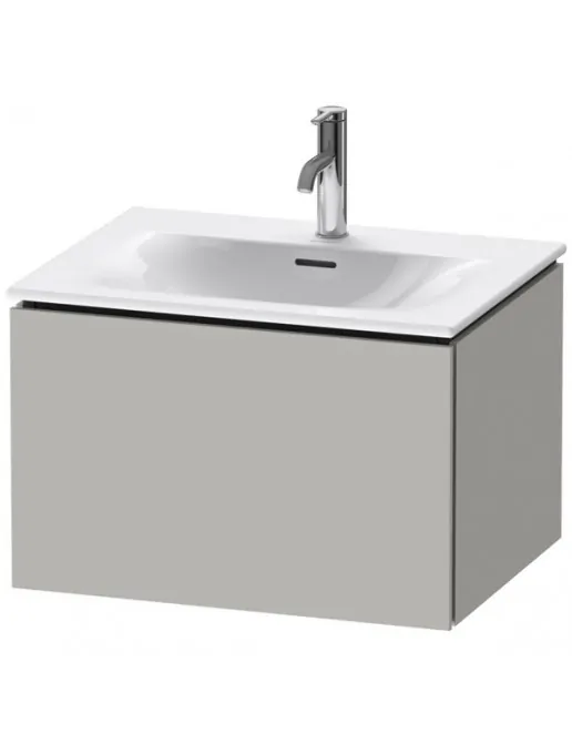 Duravit L-Cube Waschtischunterbau, 1 Auszug, B: 620 mm, Betongrau