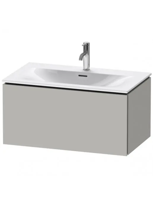 Duravit L-Cube Waschtischunterbau, 1 Auszug, B: 820 mm, Betongrau