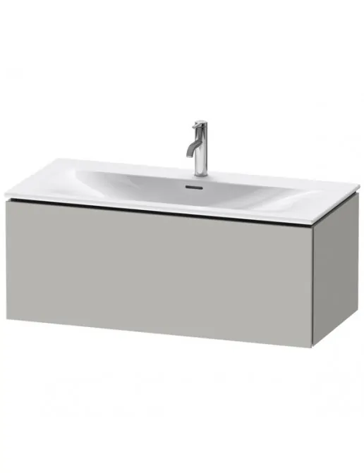 Duravit L-Cube Waschtischunterbau, 1 Auszug, B: 1020 mm, Betongrau