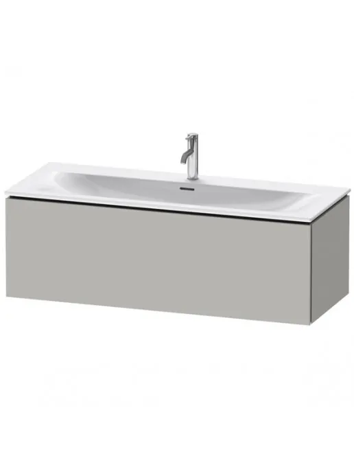 Duravit L-Cube Waschtischunterbau, 1 Auszug, B: 1220 mm, Betongrau