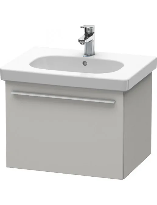 Duravit X-Large Waschtischunterbau, 1 Auszug, B: 600 mm, Betongrau