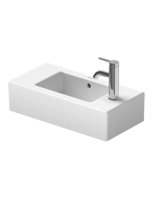 Duravit Vero Handwaschbecken mit Überlauf, 500 x 250 mm, weiss