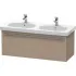 Duravit X-Large Waschtischunterbau, 1 Auszug, B: 1150 mm, Leinen