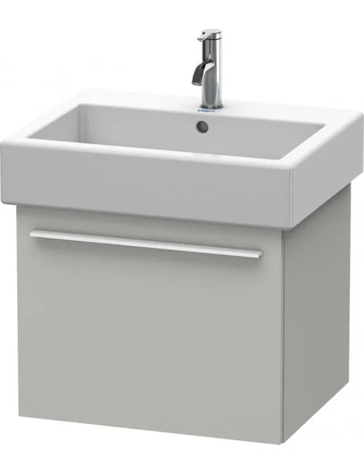 Duravit X-Large Waschtischunterbau 1 Auszug, B: 550 mm, Betongrau