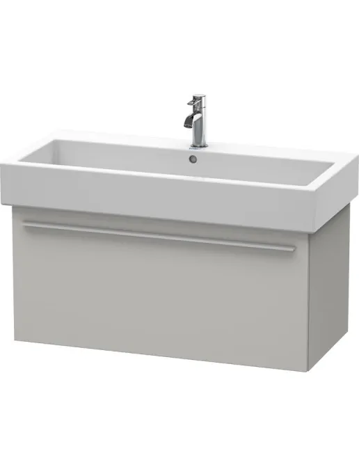 Duravit X-Large Waschtischunterbau 1 Auszug, B: 750 mm, Betongrau