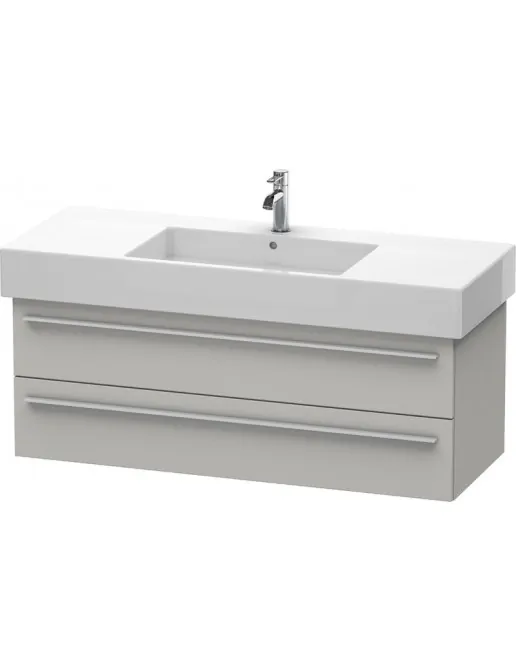 Duravit X-Large Waschtischunterbau mit 2 Auszügen, B: 1200 mm, Betongrau