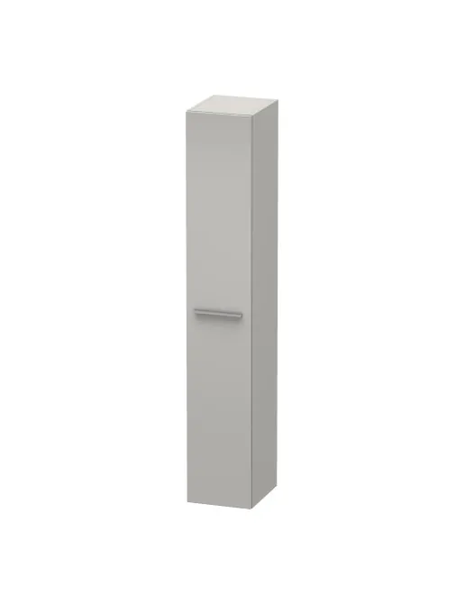 Duravit X-Large Hochschrank, 1 Tür und 5 Glasfachböden, B: 300 mm, Betongrau Matt