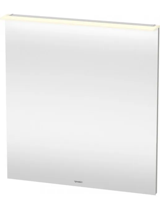 Duravit X-Large Spiegel mit LED Beleuchtung, ohne Spiegelheizung, Breite: 800 mm, Betongrau