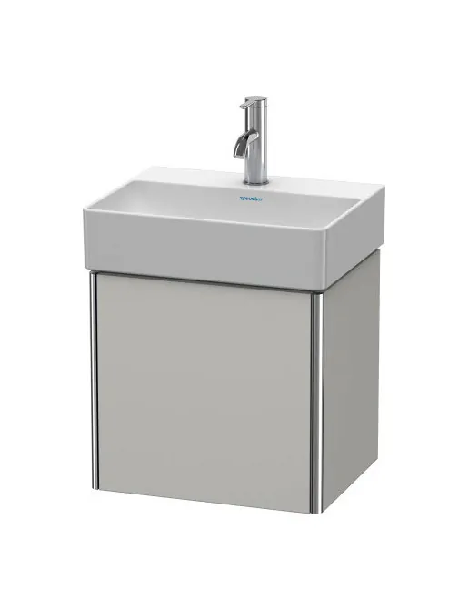 Duravit XSqaure Waschtischunterbau 1 Tür, B: 434 mm, Betongrau Matt